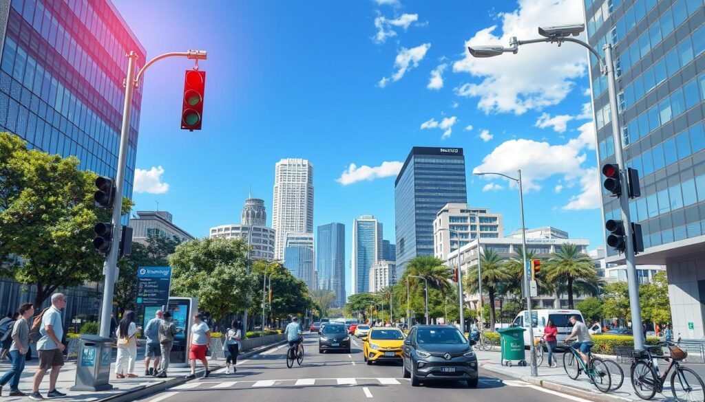 טכנולוגיות IoT בסביבה עירונית