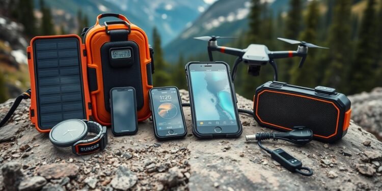 Essential outdoor technology for adventurers