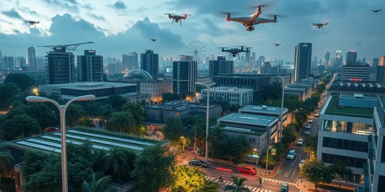 IoT smart city devices transforming urban environments