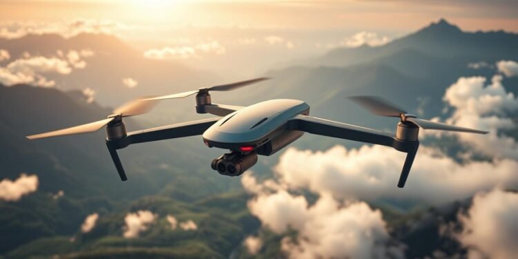 advanced drone technology in aerial photography