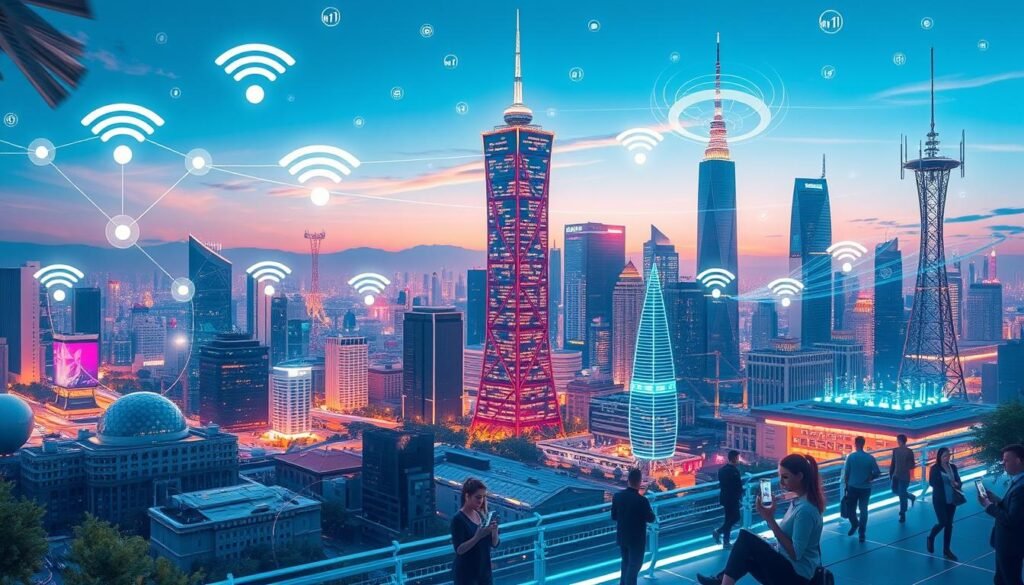 Wi-Fi 6 והיתרונות של Wi-Fi 6 וטכנולוגיית 5G