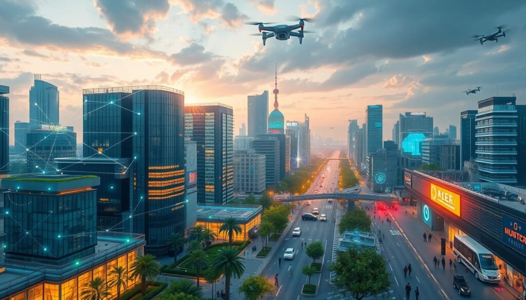 טכנולוגיות IoT בעיר חכמה