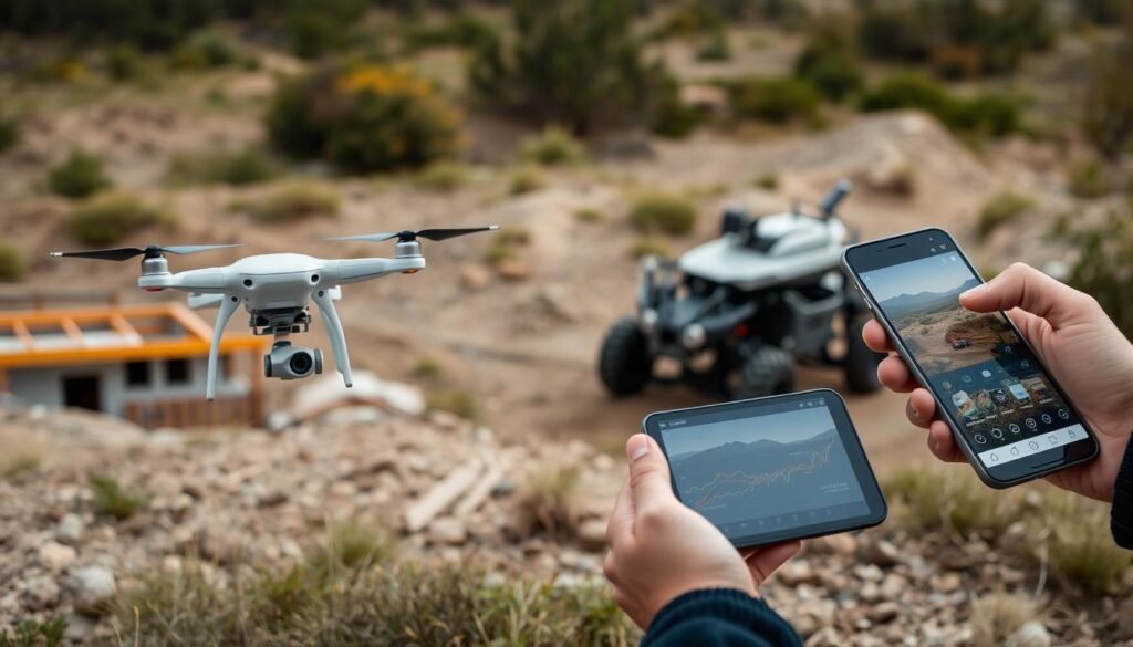 יישומים טכנולוגיים בשטח