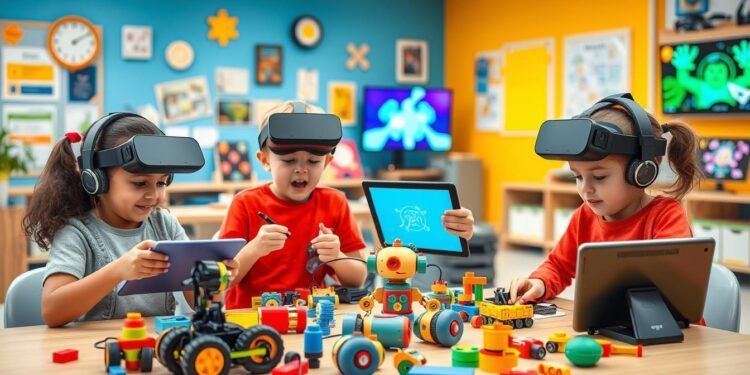 יצירתיות טכנולוגית לילדים צעירים