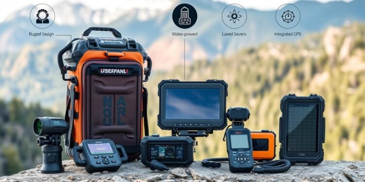 ציוד טכנולוגי עמיד לשטח