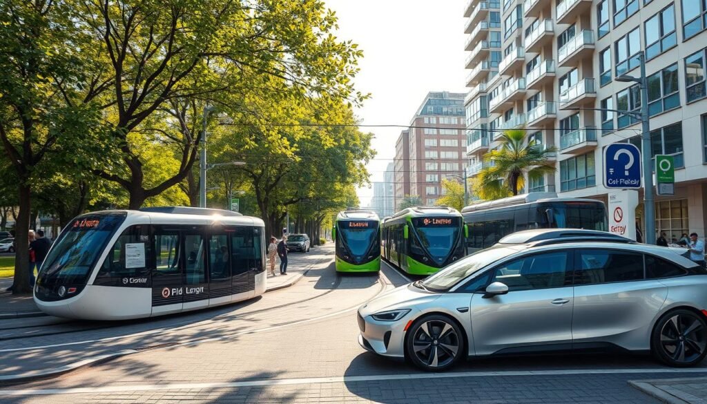 רכבים חשמליים ותחבורה ציבורית ירוקה